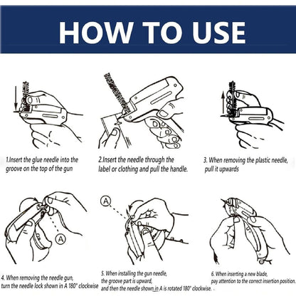 Mini Clothing Stitch Gun